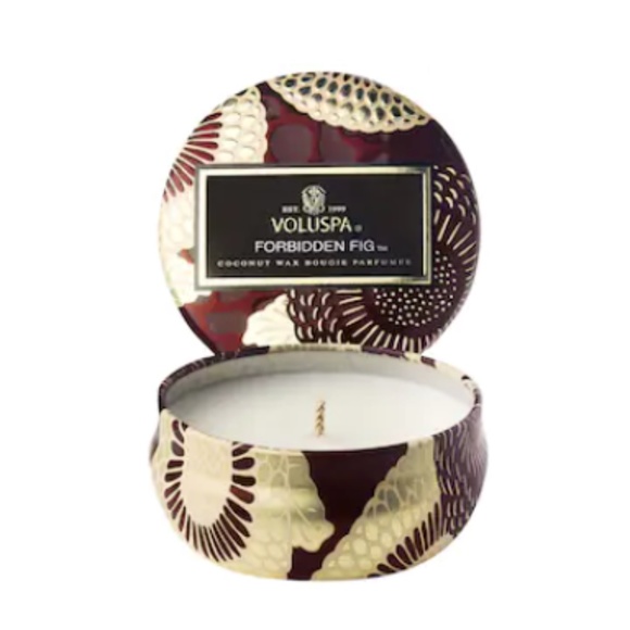 Voluspa Forbidden Fig scented mini candle NWT - Picture 1 of 5
